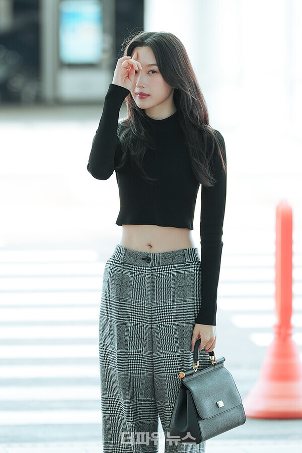 문가영,인천국제공항출국