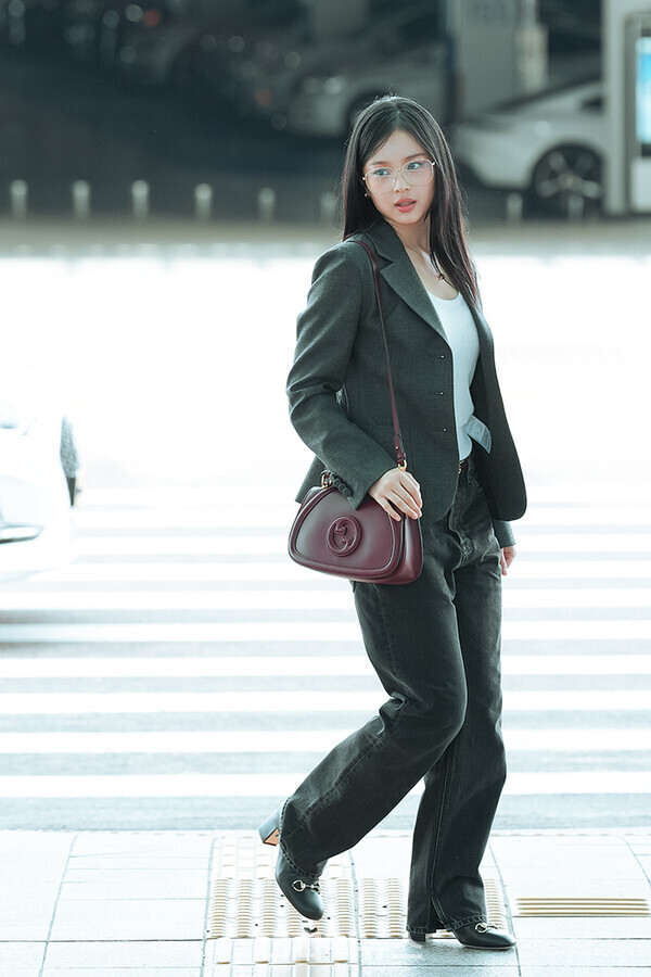 뉴진스하니,인천국제공항출국