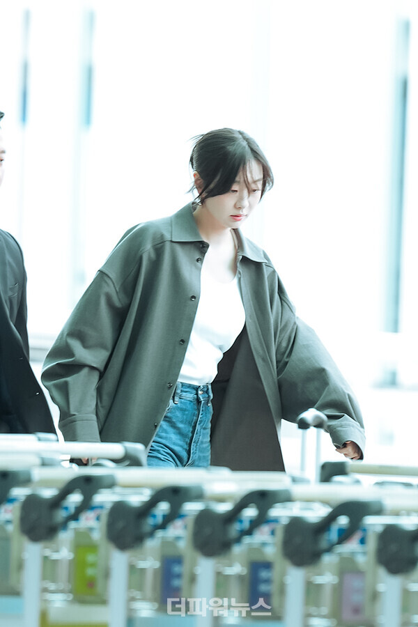 김다미,인천국제공항출국