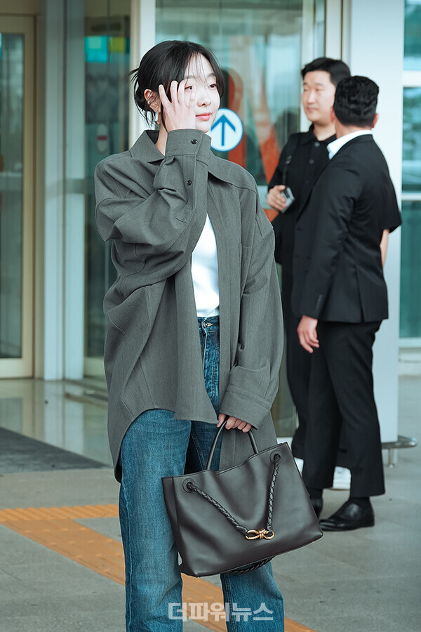 김다미,인천국제공항출국
