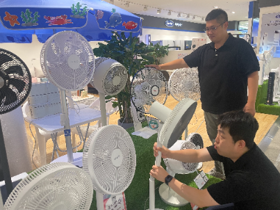 전자랜드, 9월 에어컨, 선풍기 판매 증가