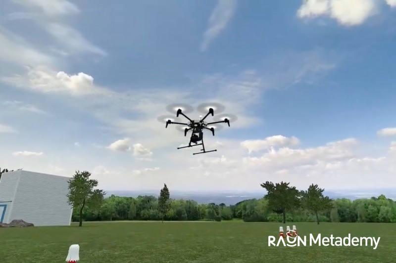 라온메타, ‘메타버스 드론 조종 실습 콘텐츠’ 열어
