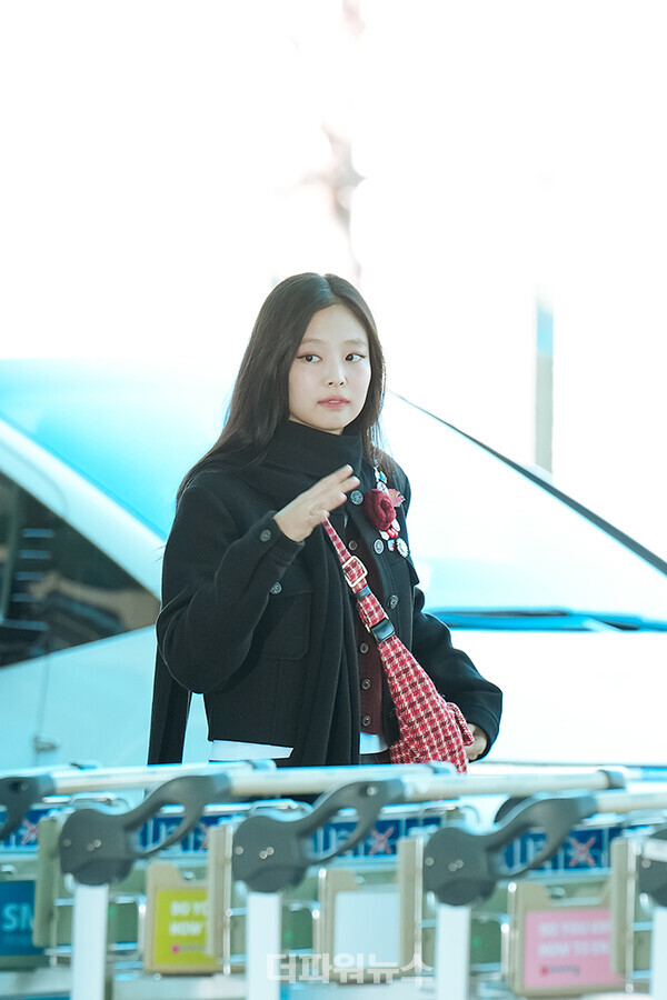 블랙핑크제니,인천국제공항출국