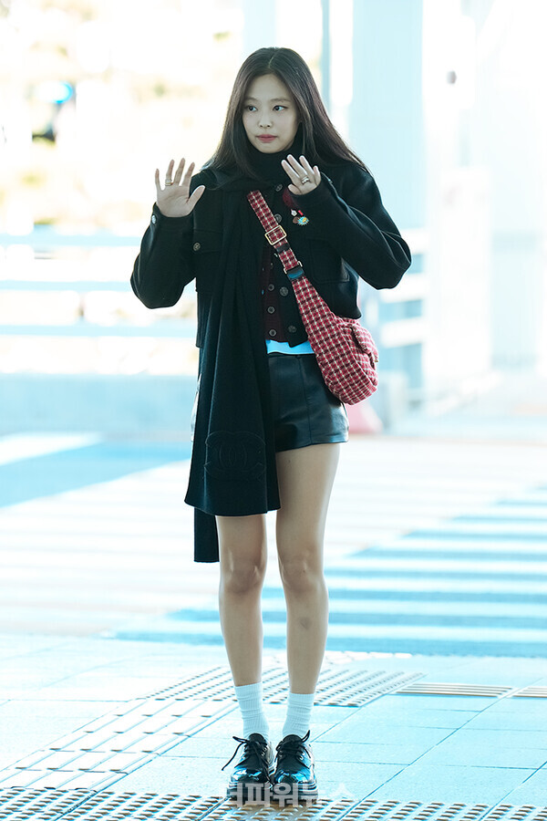블랙핑크제니,인천국제공항출국