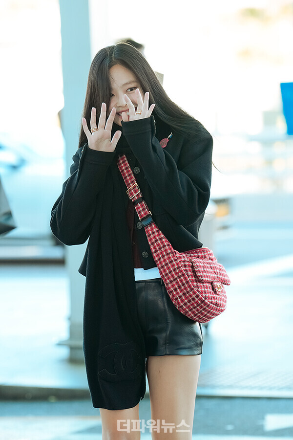 블랙핑크제니,인천국제공항출국