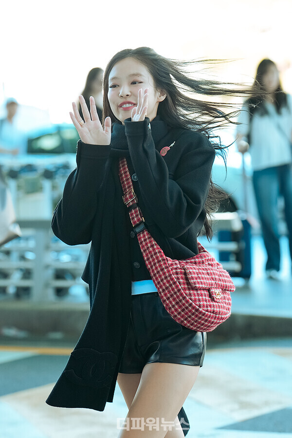블랙핑크제니,인천국제공항출국