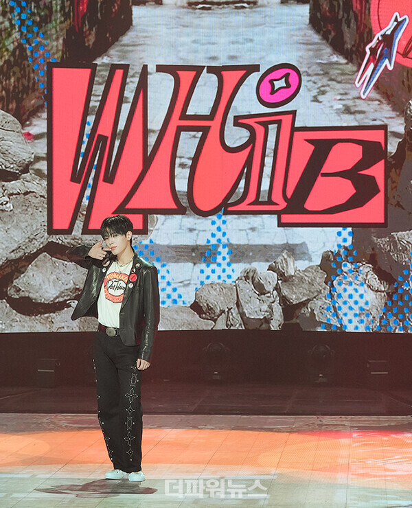 휘브이정,‘러시오브조이’발매쇼케이스