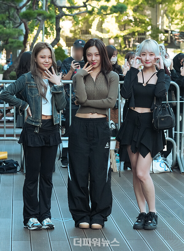 쓰리피스,KBS뮤직뱅크출근길