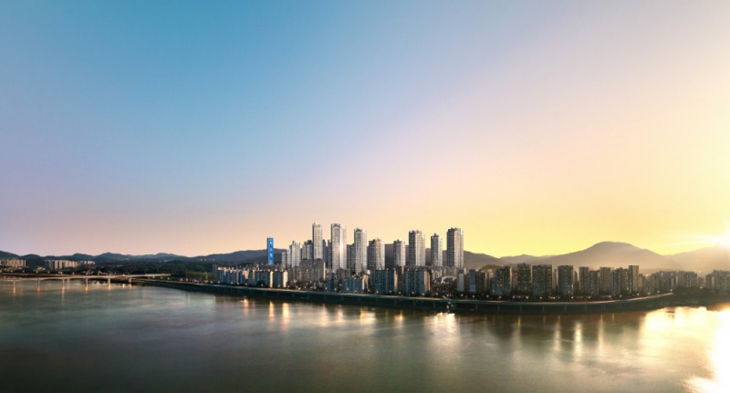 덕소역 라온프라이빗 리버포레 광역투시도.