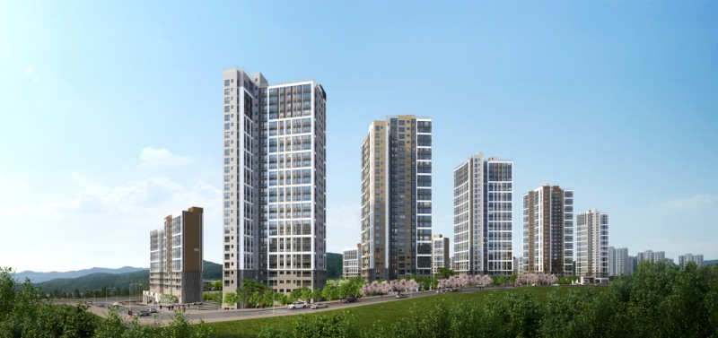 다운2지구 우미린 어반파크 투시도.(사진=우미건설)