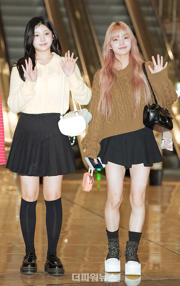 아일릿원희-이로하,김포국제공항출국