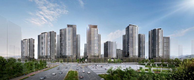 잠실 래미안아이파크 투시도.(사진=삼성물산)