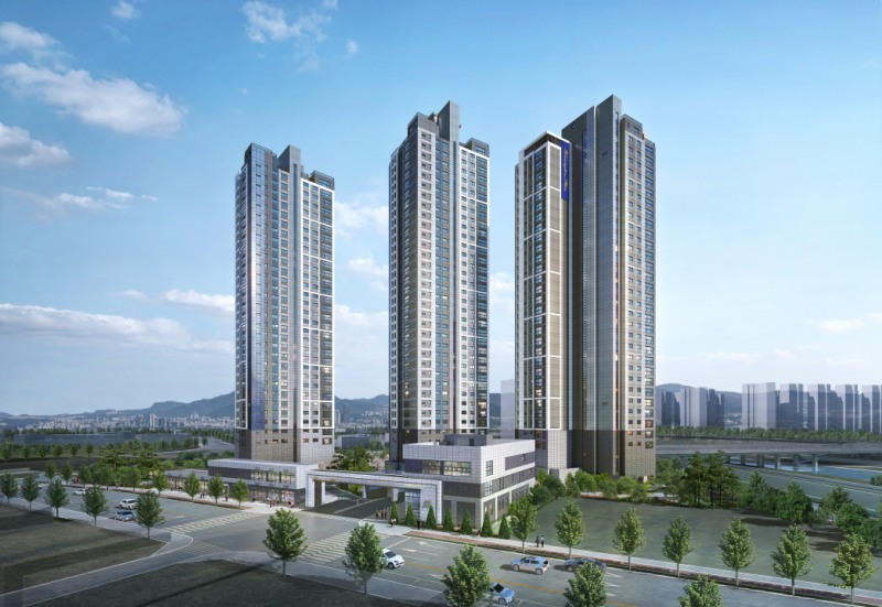 둔산 해링턴 플레이스 리버파크 투시도.(사진=효성중공업)