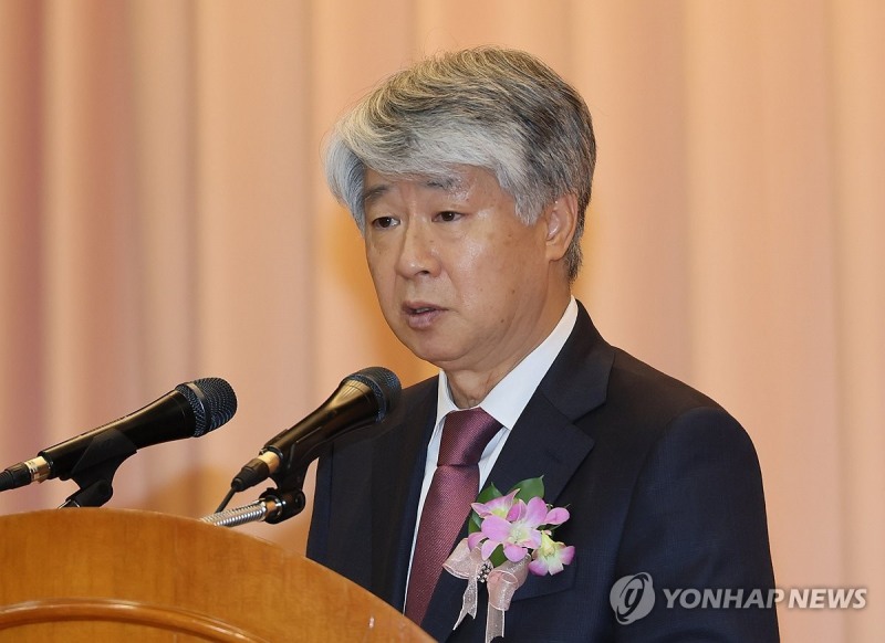 퇴임사 하는 이종석 헌법재판소장.(사진=연합뉴스)