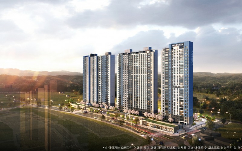 강릉 아테라 투시도.(사진=금호건설)