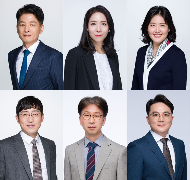 세종 IT&SW 전문팀. 좌측 윗줄부터 윤주탁, 김윤희, 권이선 변호사, 좌측 아랫줄부터 주석호 변호사, 최광희, 이주환 고문. 사진=법무법인 세종