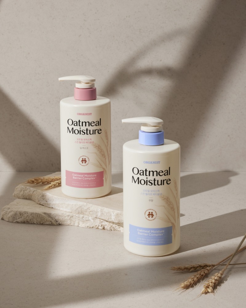 LG생활건강, ‘오가니스트 오트밀 모이스처 스킨 릴리프 바디로션’ 선보여