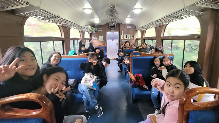 어린이 기차 체험파크 활동.(사진=SR)