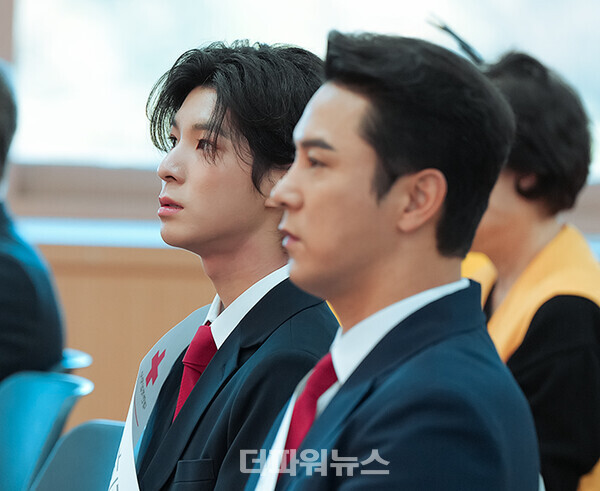 정동원-장민호,대한적십자사홍보대사위촉식