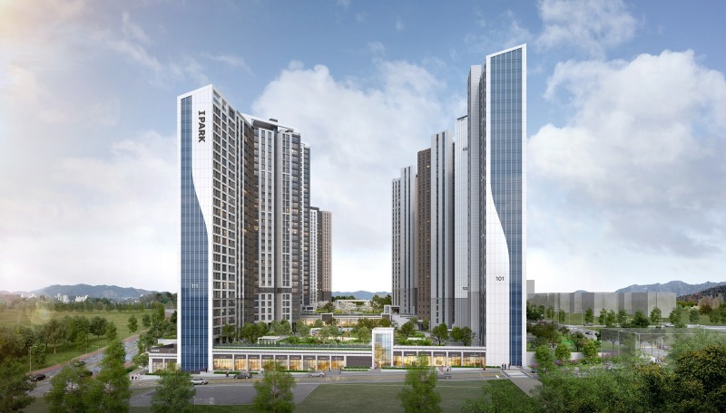 천안 아이파크 시티 투시도.(사진=HDC현대산업개발)