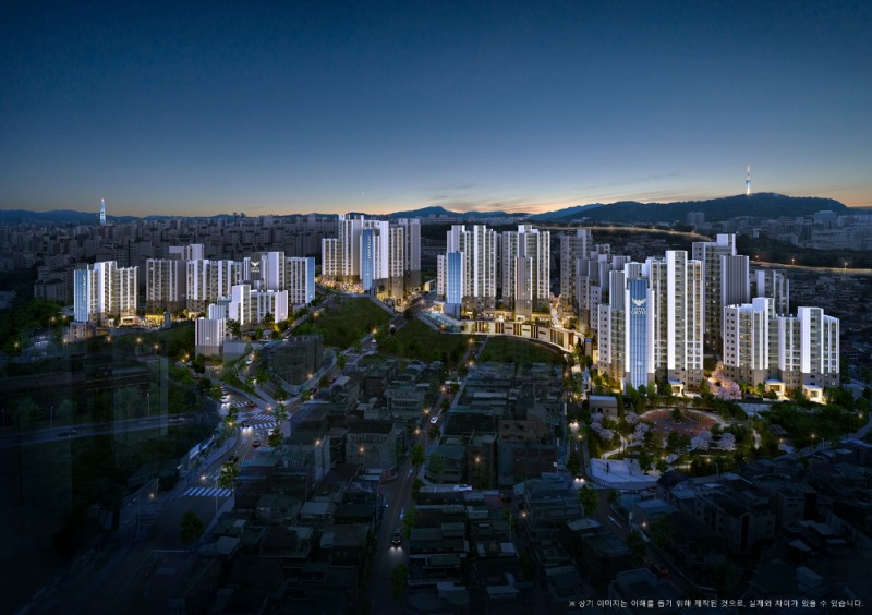 창경궁 롯데캐슬 시그니처 투시도.(사진=롯데건설)