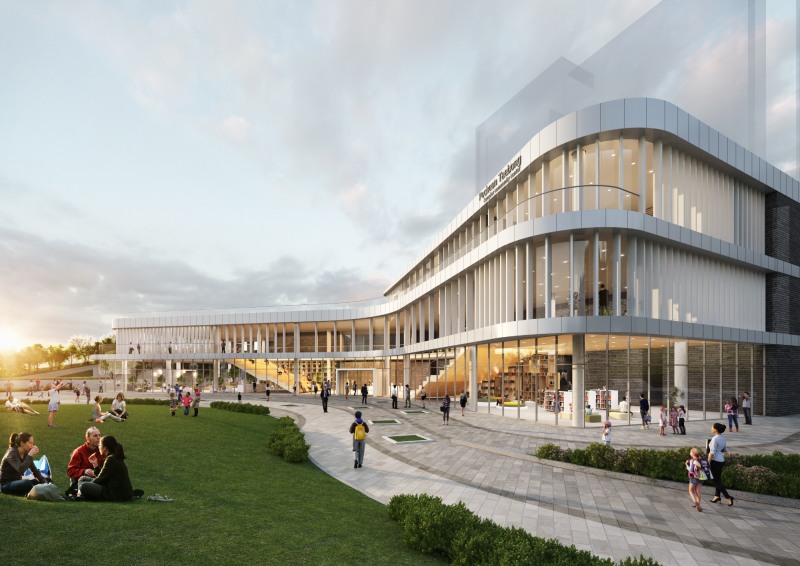 포천시 에듀케어플랫폼 조감도