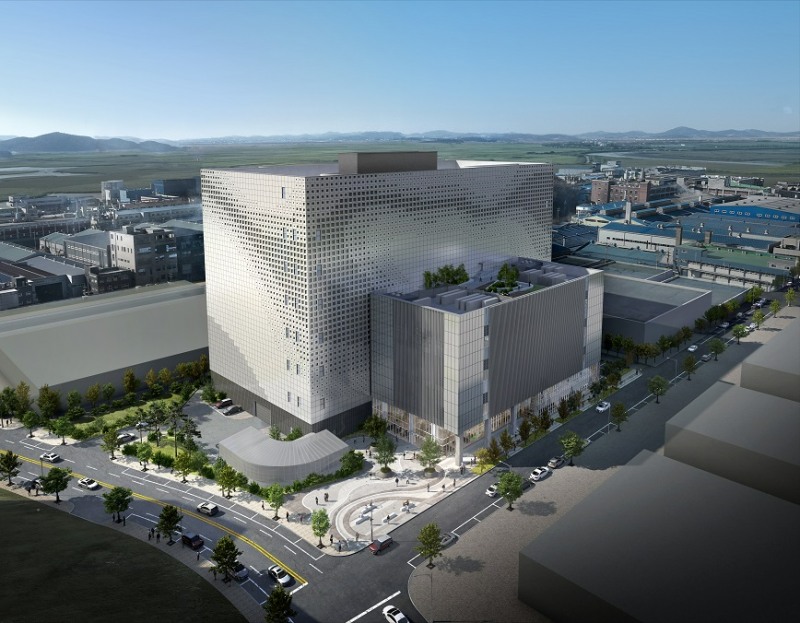 안산 글로벌 클라우드 센터 조감도.(사진=삼성물산)