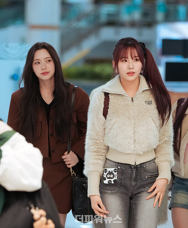 피프티피프티문샤넬-하나,인천국제공항입국