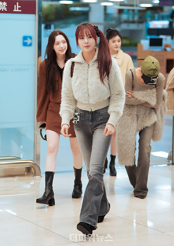 피프티피프티하나,인천국제공항입국