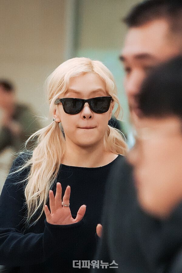 블랙핑크로제,인천국제공항입국
