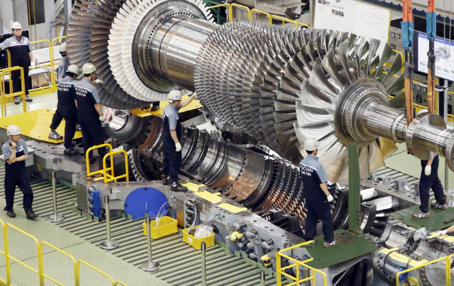 두산에너빌리티, 남부발전과 발전용 가스터빈 케이싱 교체공사 계약 체결