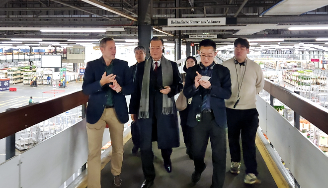 aT 홍문표 사장, 독일·네덜란드서 한국 농수산식품 선진 유통체계 구축 방안 논의