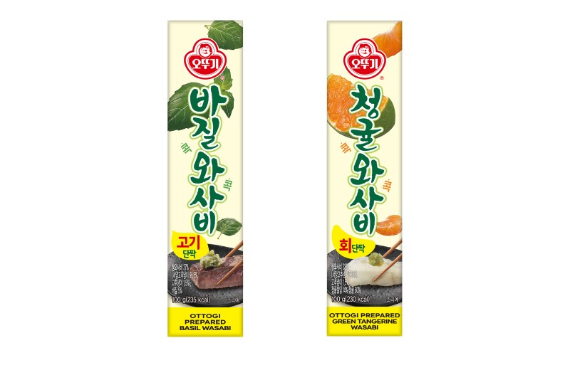 ㈜오뚜기, '페어링 와사비' 선보여