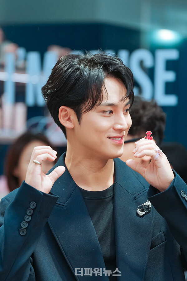 세븐틴민규,포토월행사