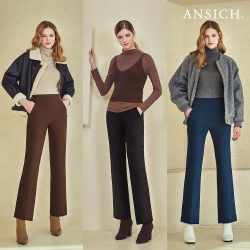 홈앤쇼핑, 안지크 ‘더블페이스 웜기모 본딩 윈터 슬랙스’ 선보여