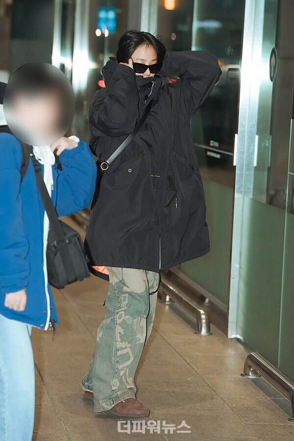 뉴진스민지,김포국제공항출국