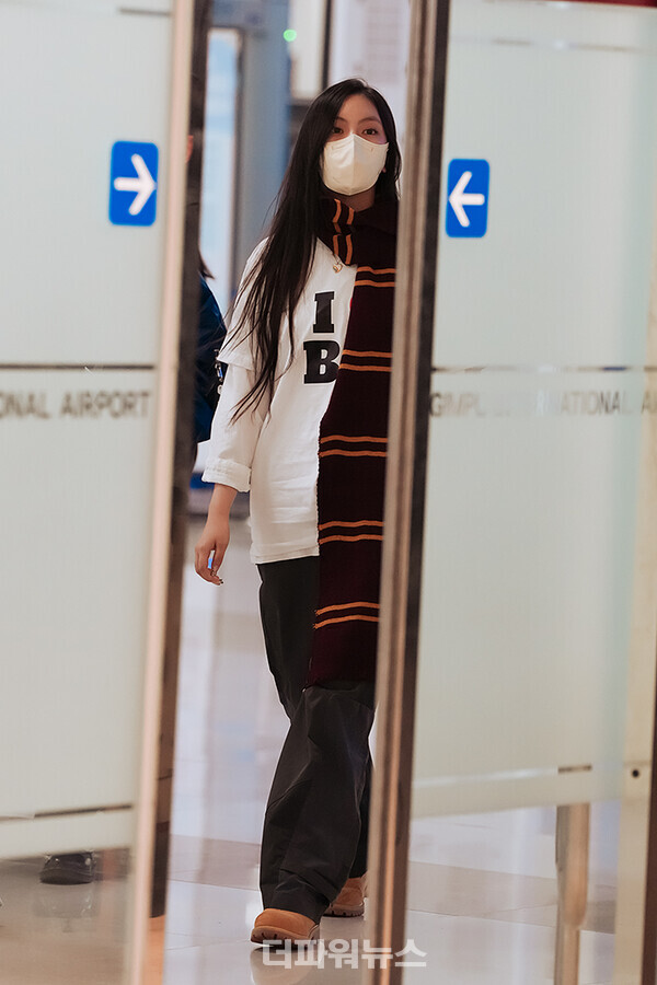 뉴진스혜인,김포국제공항입국