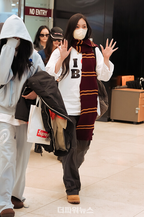 뉴진스혜인,김포국제공항입국