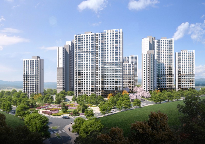 오남역 서희스타힐스 여의재 투시도.(사진=서희건설)