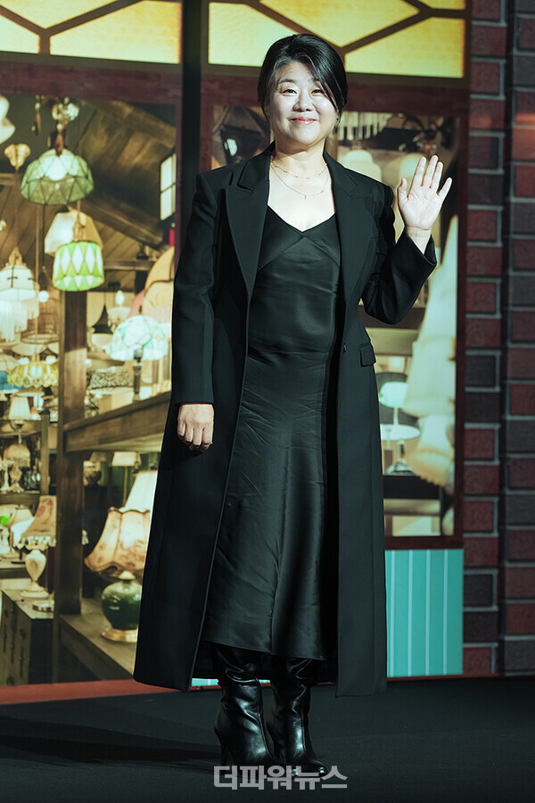 이정은,디즈니플러스시리즈'조명가게'제작발표회