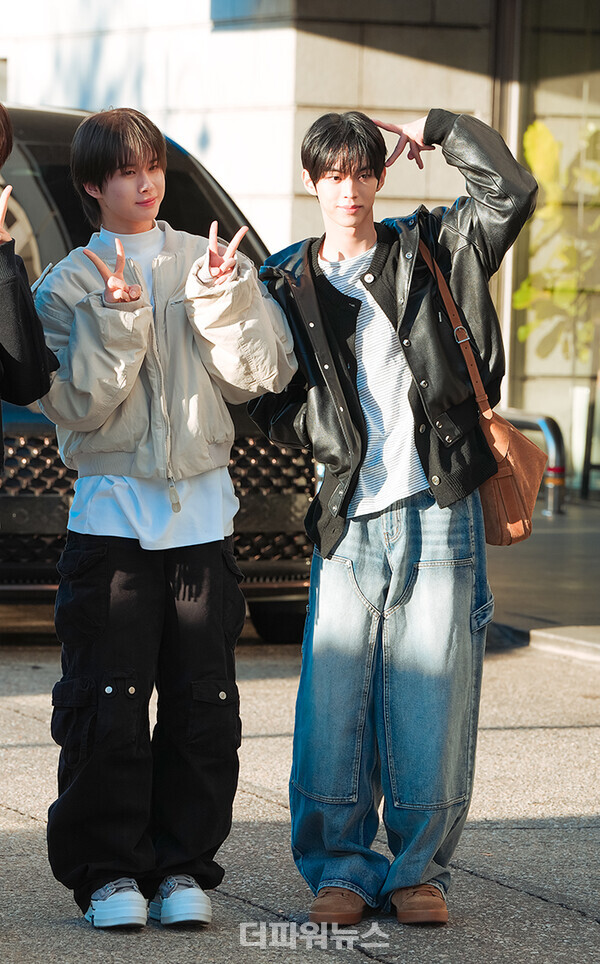 투어스경민-도훈,KBS뮤직뱅크출근길