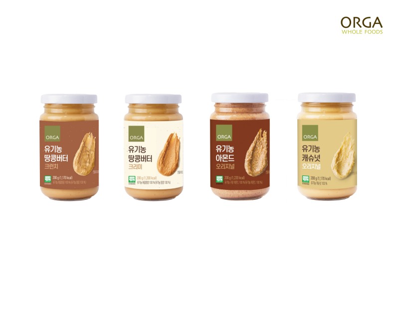 올가홀푸드, 프리미엄 유기농 견과 스프레드 선보여