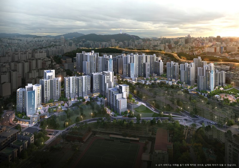 창경궁 롯데캐슬 시그니처 조감도.(사진=롯데건설)