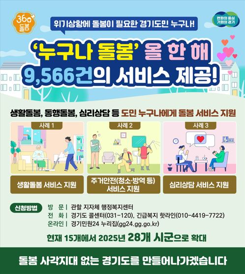 누구나돌봄 홍보물