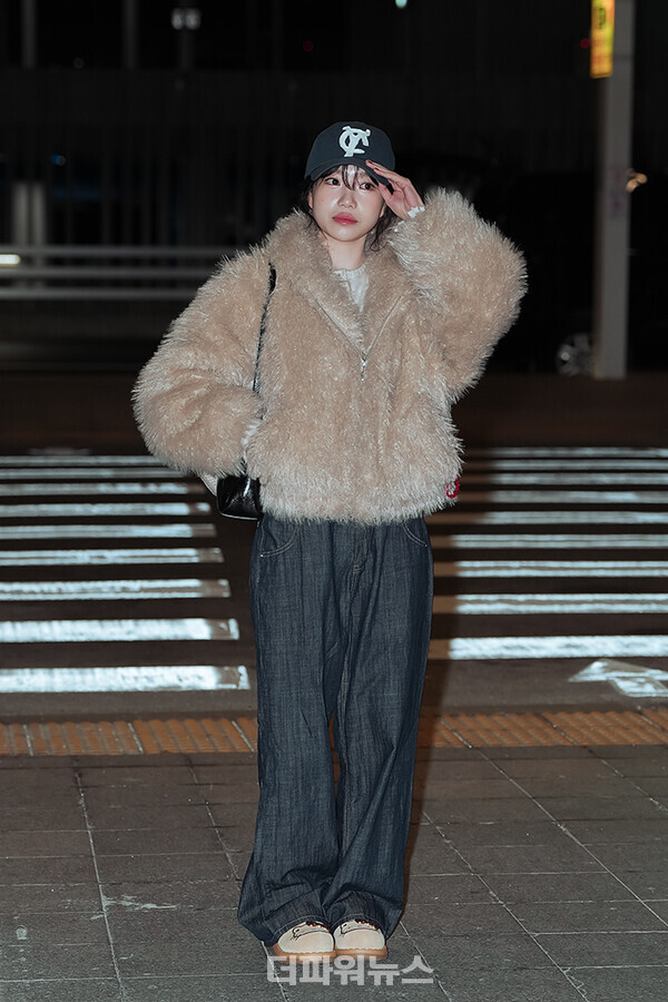 조유리,인천국제공항출국