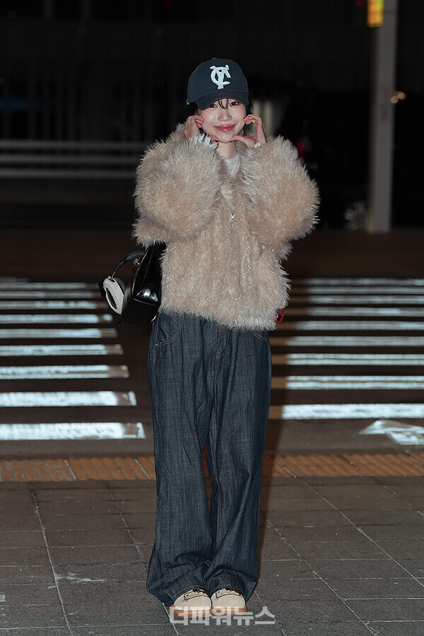 조유리,인천국제공항출국