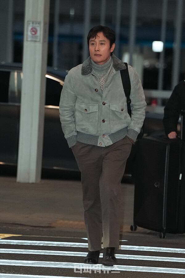 이병헌,인천국제공항출국