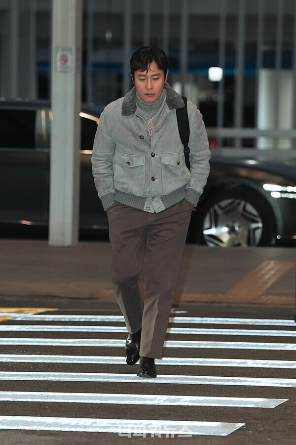 이병헌,인천국제공항출국