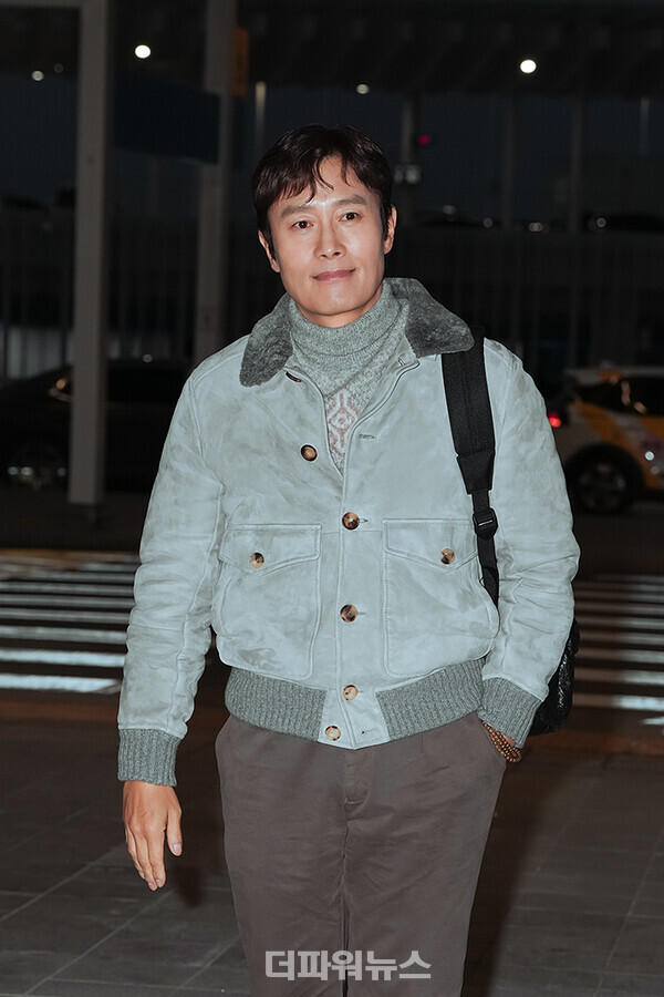 이병헌,인천국제공항출국