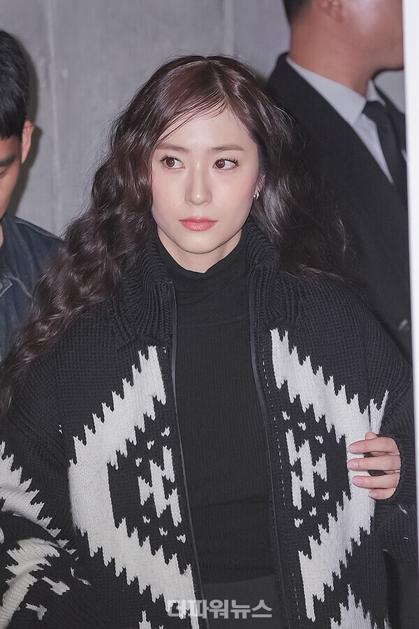 정수정,포토월행사